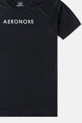 Big Logo Sports T Shirt - Black